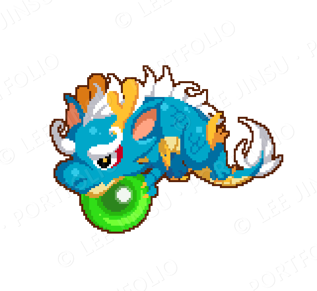 newyear2024 bluedragon3 idle