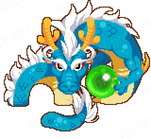 newyear2024 bluedragon4 idle