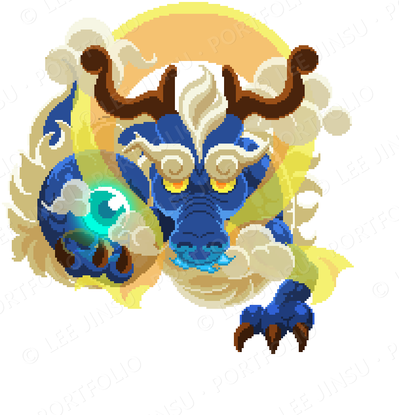 monster dragongod idle