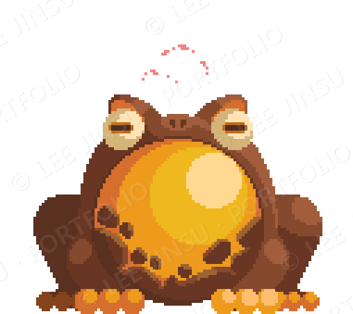 monster firetoad idle